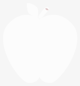 White Apple Clip Clipart Transparent Png Stock Transparent - Heart, Png Download, Transparent PNG