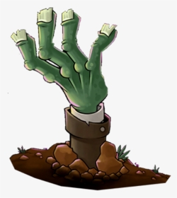 Zombie Freetoedit Zombies Hand Zombi Fear Terrible - Plants Vs Zombies Hand, HD Png Download, Transparent PNG