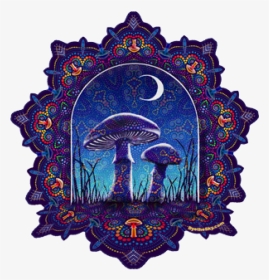 Mushroom Mandala, HD Png Download, Transparent PNG