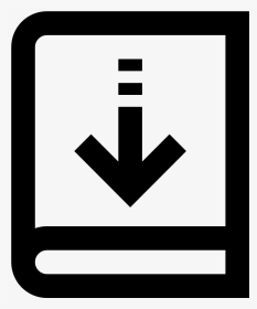 The Icon Is Shaped Like A Square With The Top Left - Borrow Book Icon Png, Transparent Png, Transparent PNG