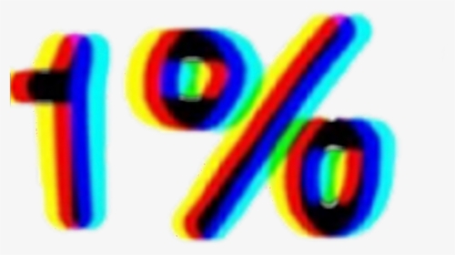 #1% #glitch #aesthetic #tumblr - Graphic Design, HD Png Download, Transparent PNG