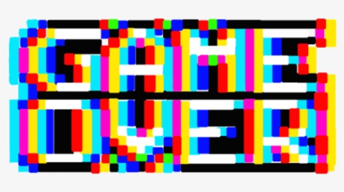 #aesthetic #vaporwave #glitch #gameover #kpop - Graphic Design, HD Png Download, Transparent PNG