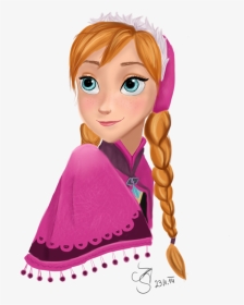 Princess Anna Frozen Anna Clipart, HD Png Download, Transparent PNG