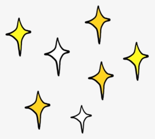 #stars #shine #sparkle - Star Doodle Png, Transparent Png, Transparent PNG