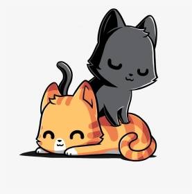 #kittens #cat #cute #catdrawing - Cute Fluffy Cat Drawing, HD Png Download, Transparent PNG