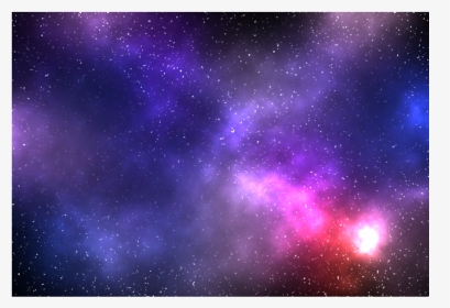 #freetoedit Red #purple #stars #galaxy #background - Milky Way, HD Png Download, Transparent PNG