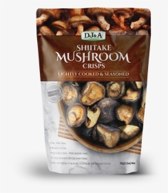 Dj&a Shiitake Mushroom Crisps, HD Png Download, Transparent PNG