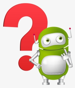 Robot With Question Mark - Question Mark Robot, HD Png Download, Transparent PNG