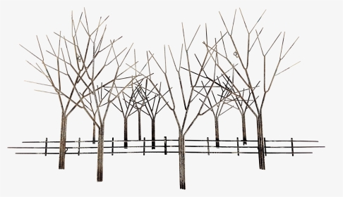 1990s Curtis Jere Trees In Winter Wall Sculpture For - Snow, HD Png Download, Transparent PNG