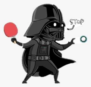 May The Force Be With You - Darth Vader Ping Pong, HD Png Download, Transparent PNG