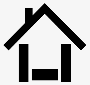 House Icon Black Clip Art At Clker Com Vector Online, HD Png Download, Transparent PNG
