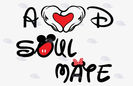 Mickey Mouse Waltograph The Walt Disney Company Letter - Soul Mate Mickey Png, Transparent Png, Transparent PNG