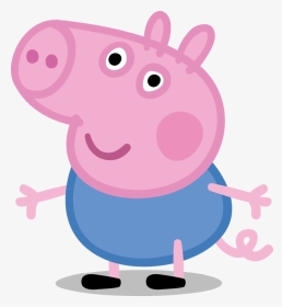 Cartoon Peppa Pig George, HD Png Download, Transparent PNG