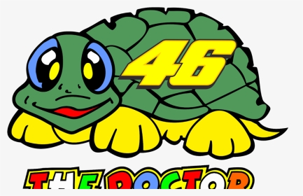 Logo Valentino Rossi 46 Turtle Vector Cdr & Png Hd - Valentino Rossi The Doctor Logo Png, Transparent Png, Transparent PNG