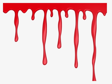 Blood Clipart Paint Drip - Transparent Blood Dripping Gif, HD Png Download, Transparent PNG