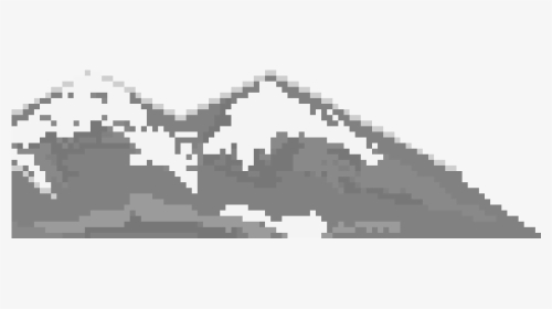 Mountains Pixel Art Png, Transparent Png, Transparent PNG