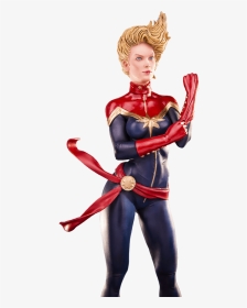 Estátua Capitã Marvel - Superhero, HD Png Download, Transparent PNG