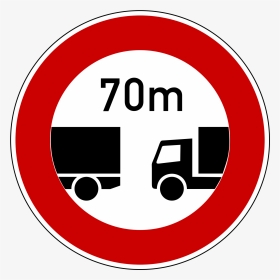 Vehicle Distance Sign, HD Png Download, Transparent PNG