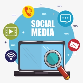 Social Media Marketing Services In New Delhi - Vector Social Media Marketing Icon, HD Png Download, Transparent PNG