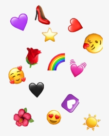 #emoji #emojis #background #emojibackground #heart - Heart, HD Png Download, Transparent PNG