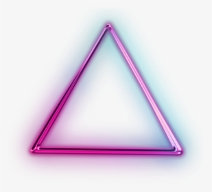 #triangulodeluz #luz #light #triangle #overlay #edit - Transparent Triangle Neon Png, Png Download, Transparent PNG