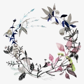 Floral Wreath Tattoo, HD Png Download, Transparent PNG