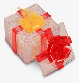 Gift Box 3d Crystal Puzzle - Crystal Puzzle 3d, HD Png Download, Transparent PNG