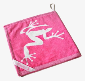 Pro Active Sports Frogger Amphibian Golf Towel Pink - Frogger Amphibian Golf Towel, HD Png Download, Transparent PNG
