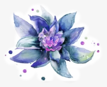 By Iwoot Flower Art Print, HD Png Download, Transparent PNG