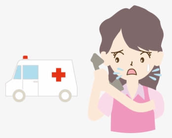 Emergency Call Lady Clip Art, HD Png Download, Transparent PNG
