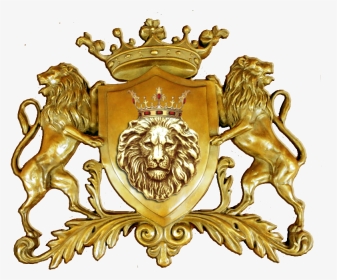Gold Lion Logo Png, Transparent Png, Transparent PNG