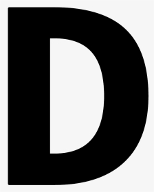 Letter D Png - Litera D, Transparent Png, Transparent PNG
