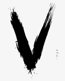 #v #v  #lettrev #lettrev #lettrev #letterv #black #noir, HD Png Download, Transparent PNG