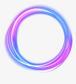 #ftestickers #circle #circles #frame #light #glow #neon - Circle, HD Png Download, Transparent PNG