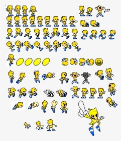 Toei Sonic Sprite Sheet, HD Png Download, Transparent PNG