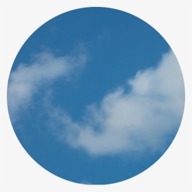 ☁️  #cloud #circle #aesthetic #background #sky #blue - Circle, HD Png Download, Transparent PNG