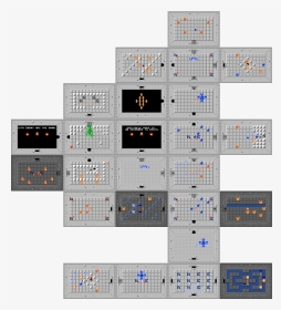 Legend Of Zelda Level 8 Map, HD Png Download, Transparent PNG