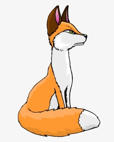 Free Fox Clipart - Sitting Fox Clipart, HD Png Download, Transparent PNG