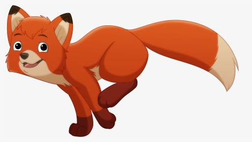 Clip Art Black And White Download Clipart Fox - Fox From Fox And The Hound, HD Png Download, Transparent PNG