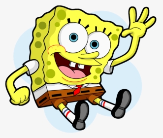 Spongebob Nicktoon Art, HD Png Download, Transparent PNG
