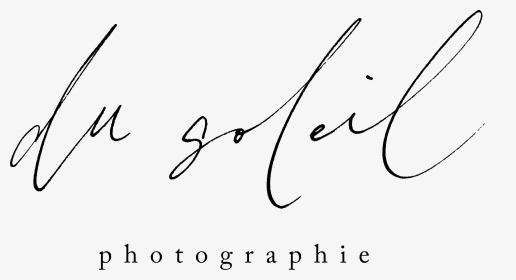 Du Soleil Photographie - Calligraphy, HD Png Download, Transparent PNG
