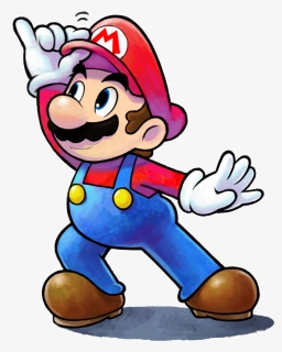 Mario And Luigi Paper Jam Mario, HD Png Download, Transparent PNG