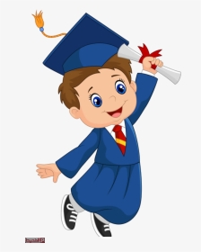 Preschool Graduation Cartoon, HD Png Download, Transparent PNG