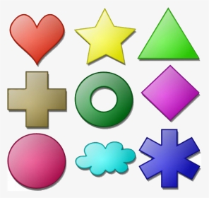 Different Shapes Clipart, HD Png Download, Transparent PNG