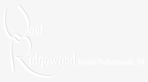 West Ridgewood Dental Professional, Pa Logo Transparent - Calligraphy, HD Png Download, Transparent PNG