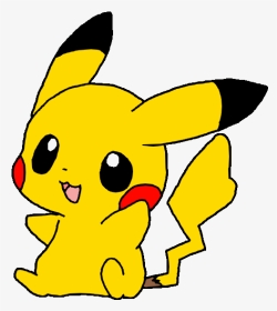 Pokemon Baby Pikachu - Cute Chibi Drawings Pikachu, HD Png Download, Transparent PNG