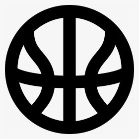 Basketball Ball - Emblem, HD Png Download, Transparent PNG