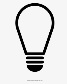 Light Bulb Coloring Page, HD Png Download, Transparent PNG