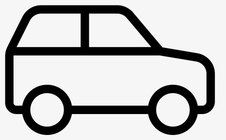 The Sport Utility Vehicle, Halfway Between A Truck - Car With People Icon, HD Png Download, Transparent PNG