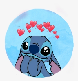 #stitch #disney #blue #cute - Cute Lilo And Stitch, HD Png Download, Transparent PNG